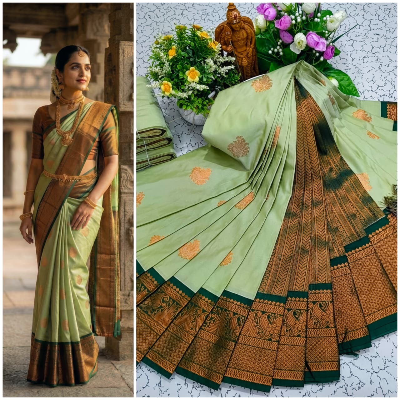 Mangalyam Korvai Soft Silk