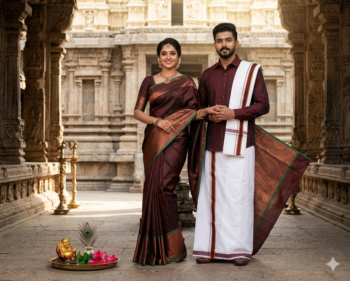 3D Embossed Couple Combo