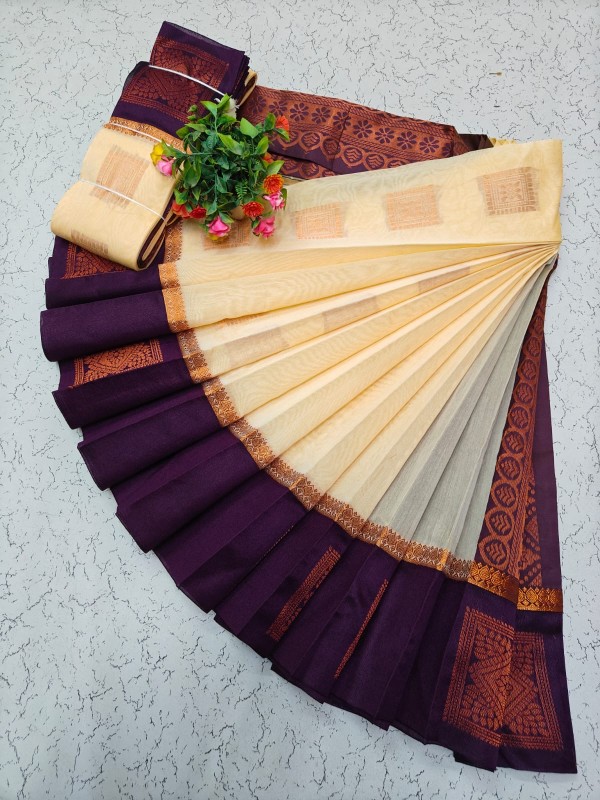 Korvai Silk Cotton Sarees