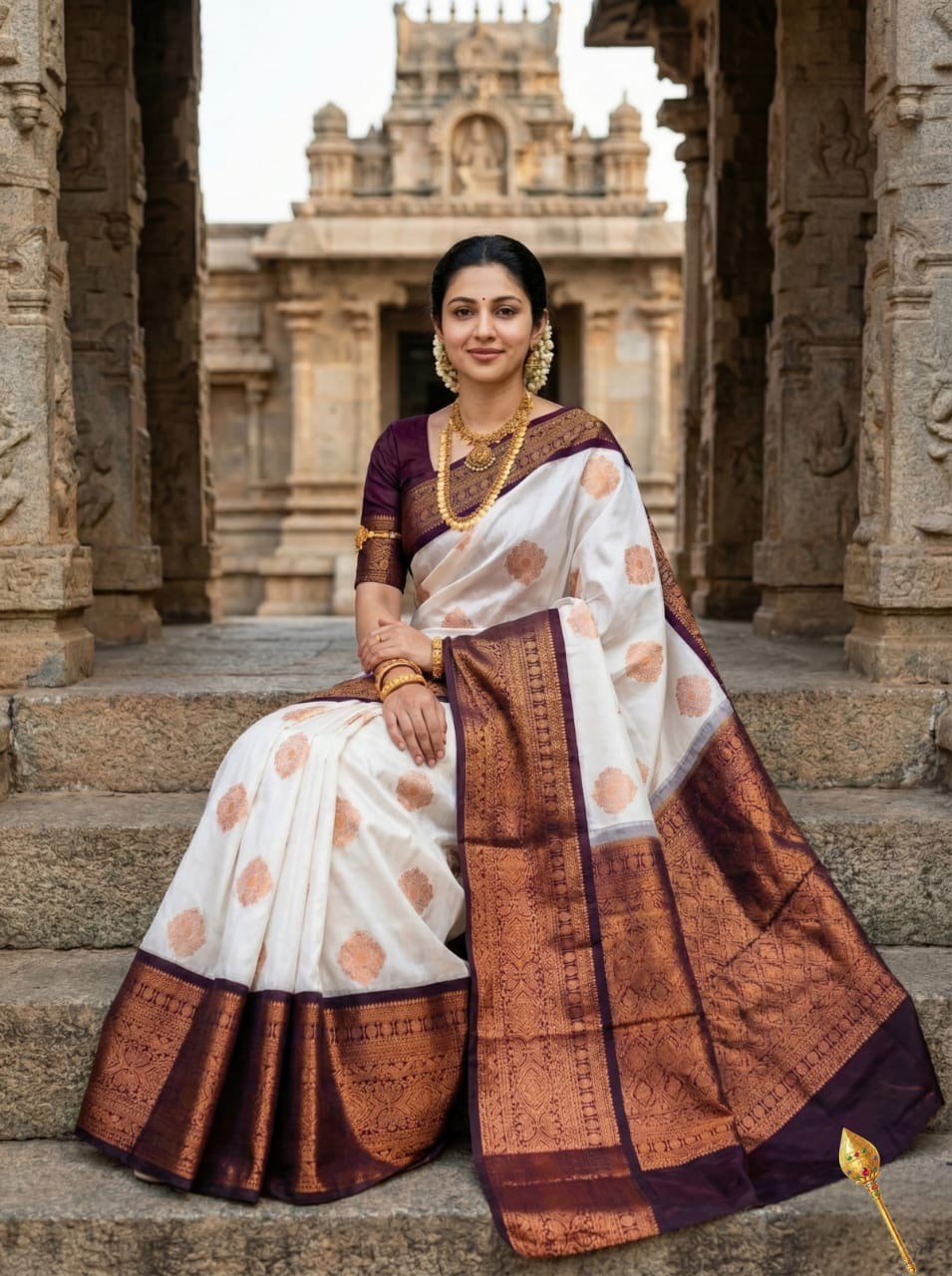 Mangalyam Korvai Soft Silk