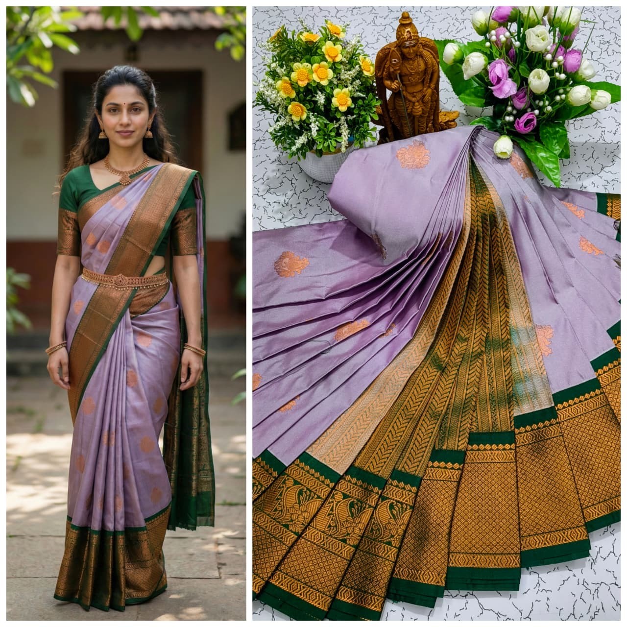 Mangalyam Korvai Soft Silk