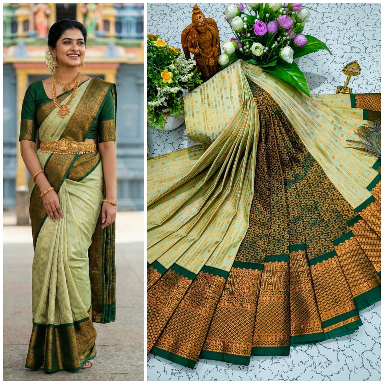 Mangalyam Korvai Soft Silk