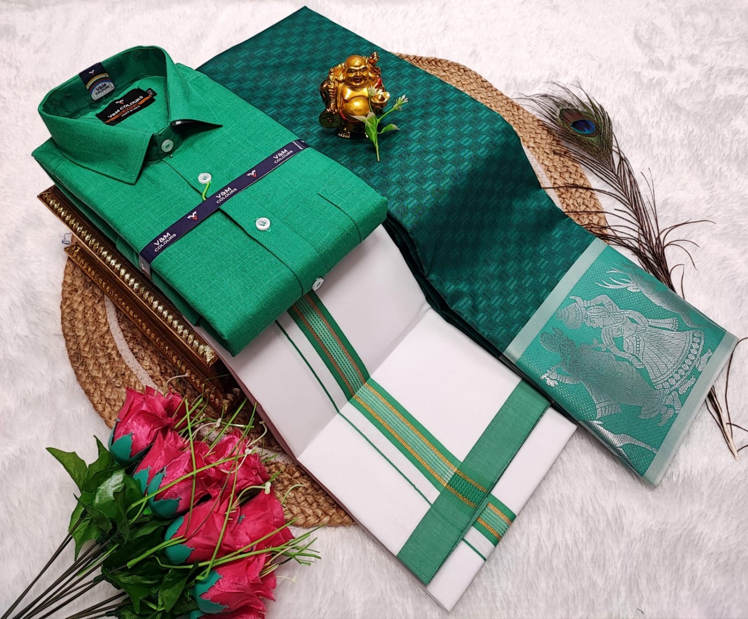 3D Embossed Couple Combo