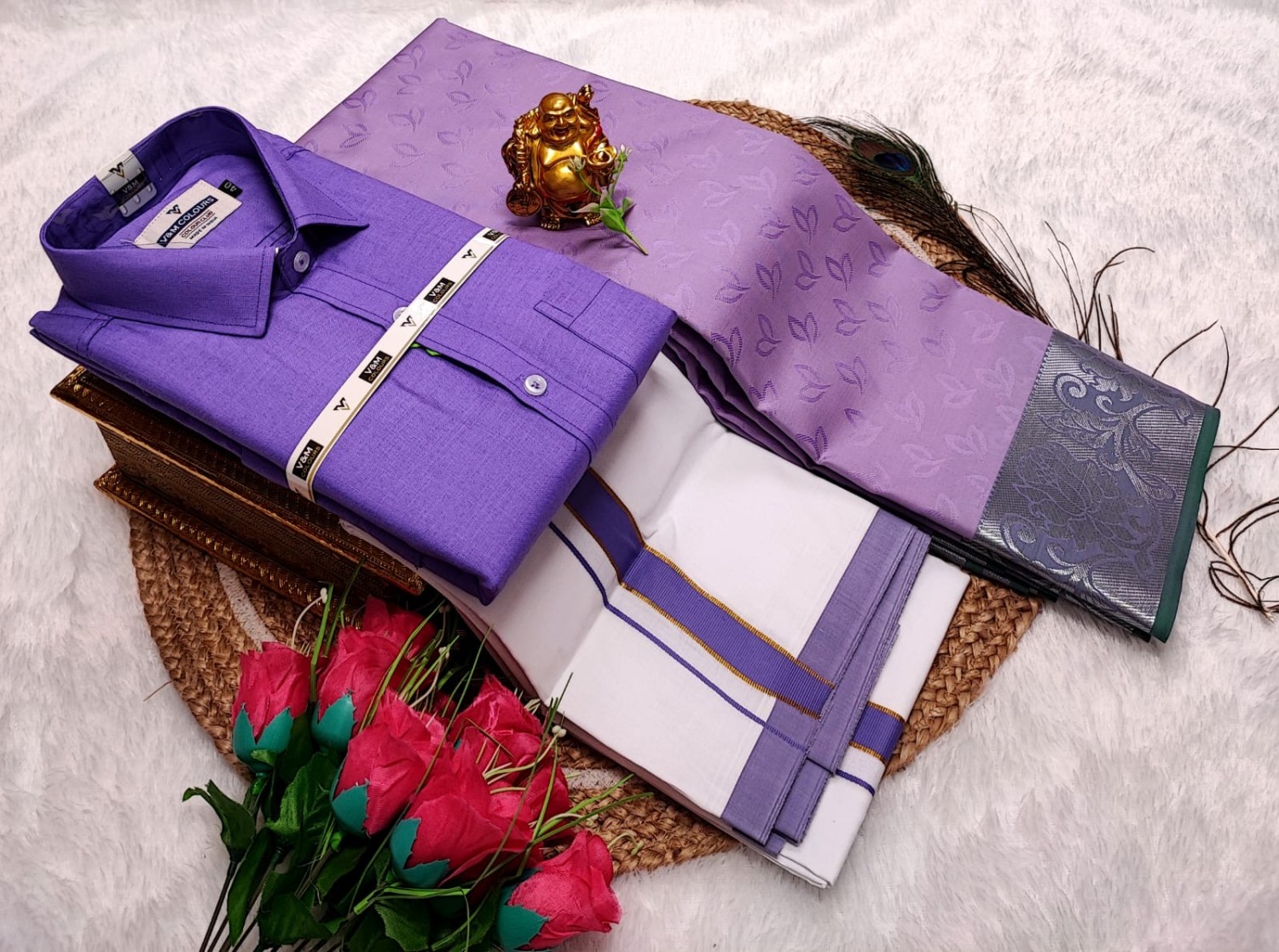 3D Embossed Couple Combo