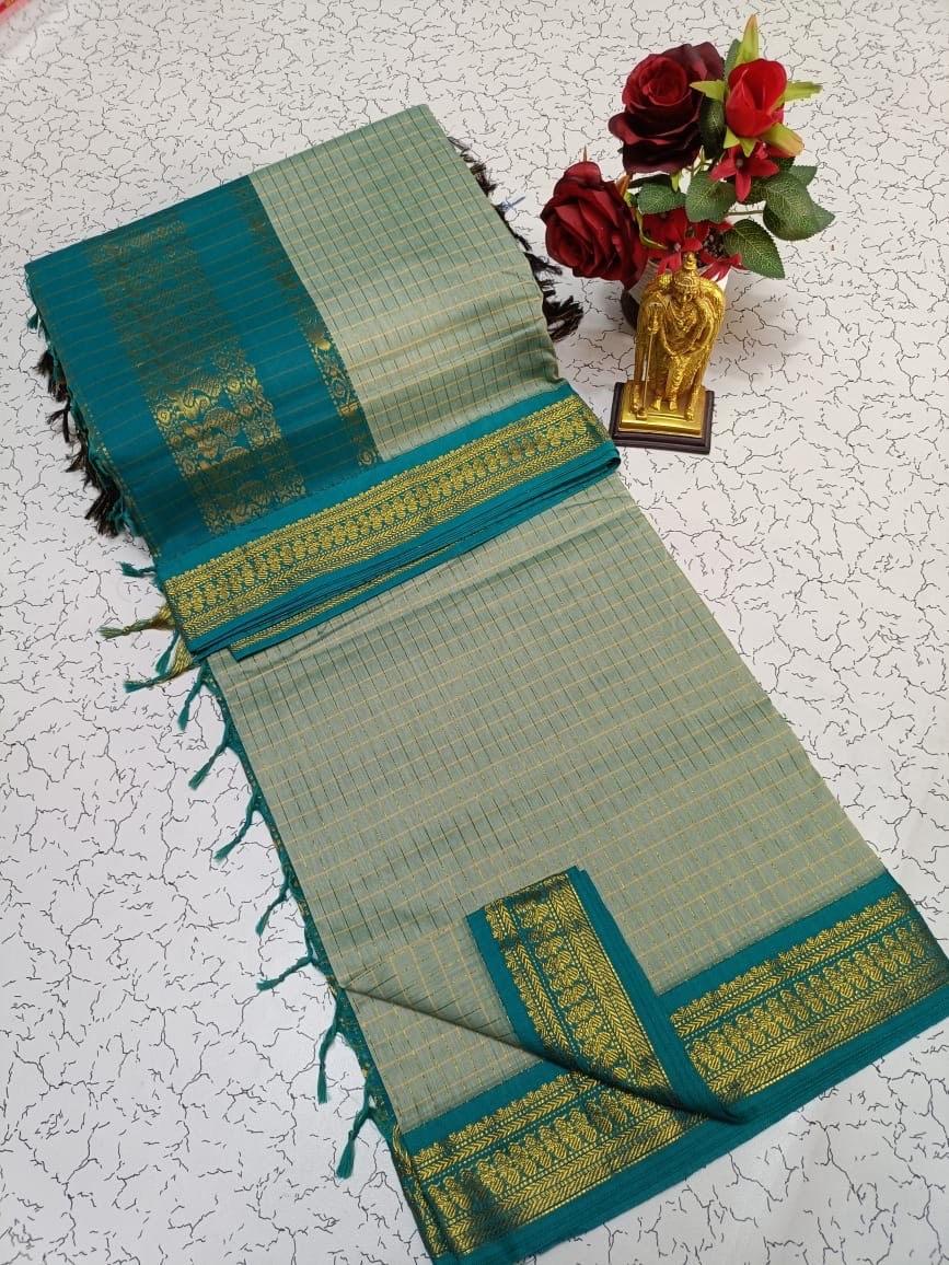 Checked Kalyani Cotton